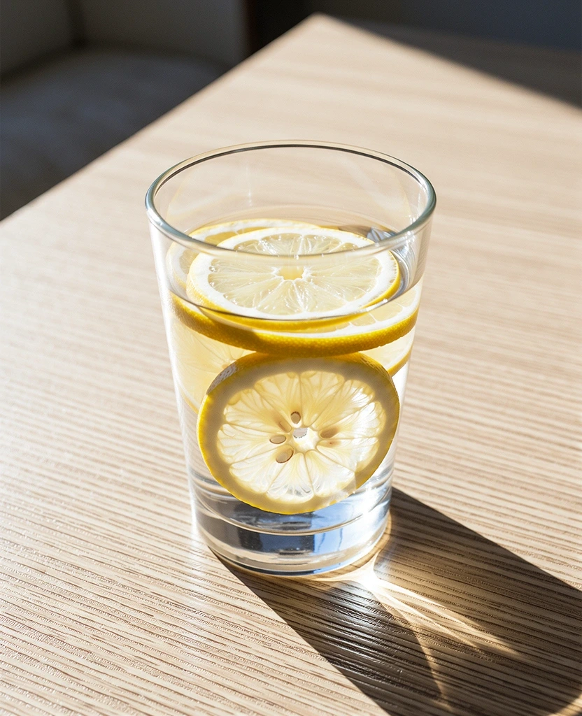 Morning hydration setup